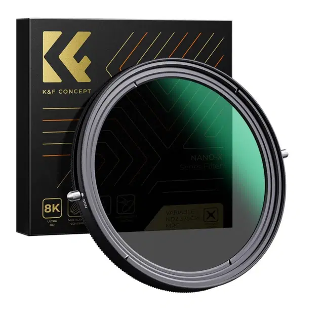 K&F 62mm NANO-X 가변 ND2-32+CPL 2in1 필터