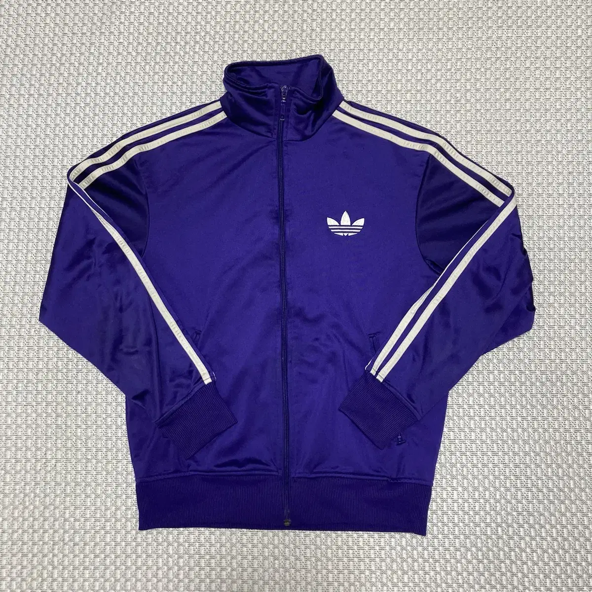 ADIDAS Adidas Firebird Jersey Purple Track Top