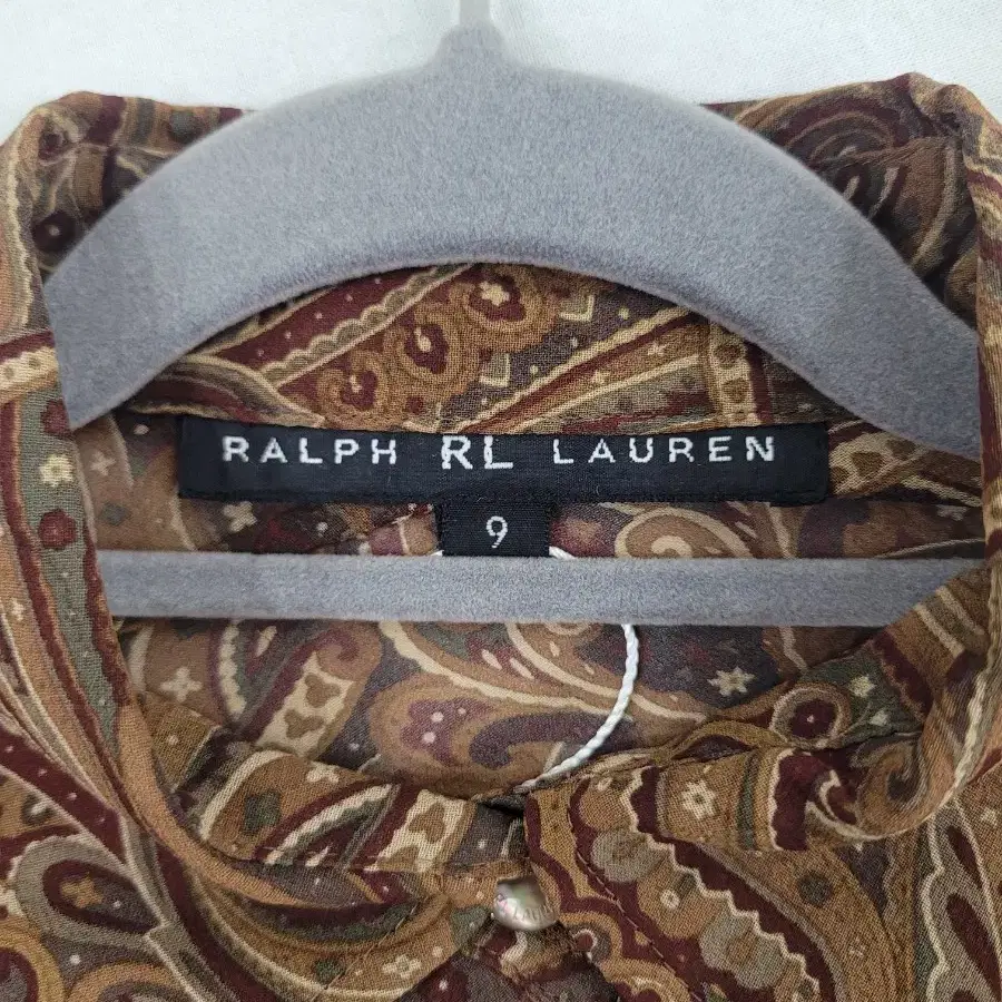 랄프로렌 RALPH LAUREN 여성 시스루 블라우스 S