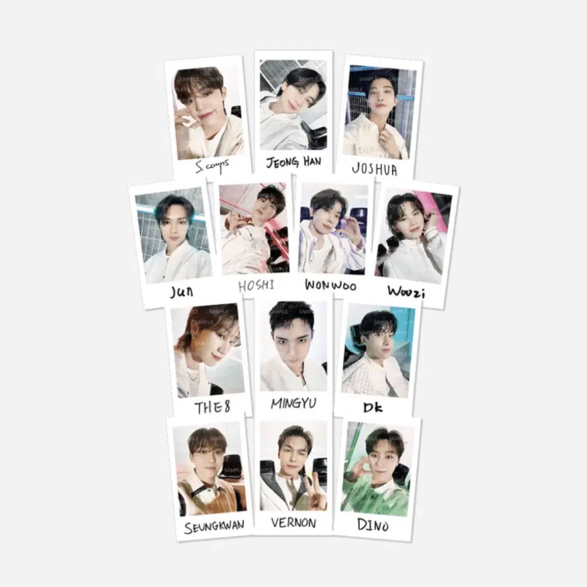 SEVENTEEN FOLLOWAGain Japan Instant Photo Sticker Card WTS