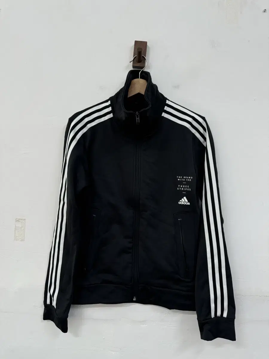 (95-100) Adidas Brushed Three Stripe Track Top