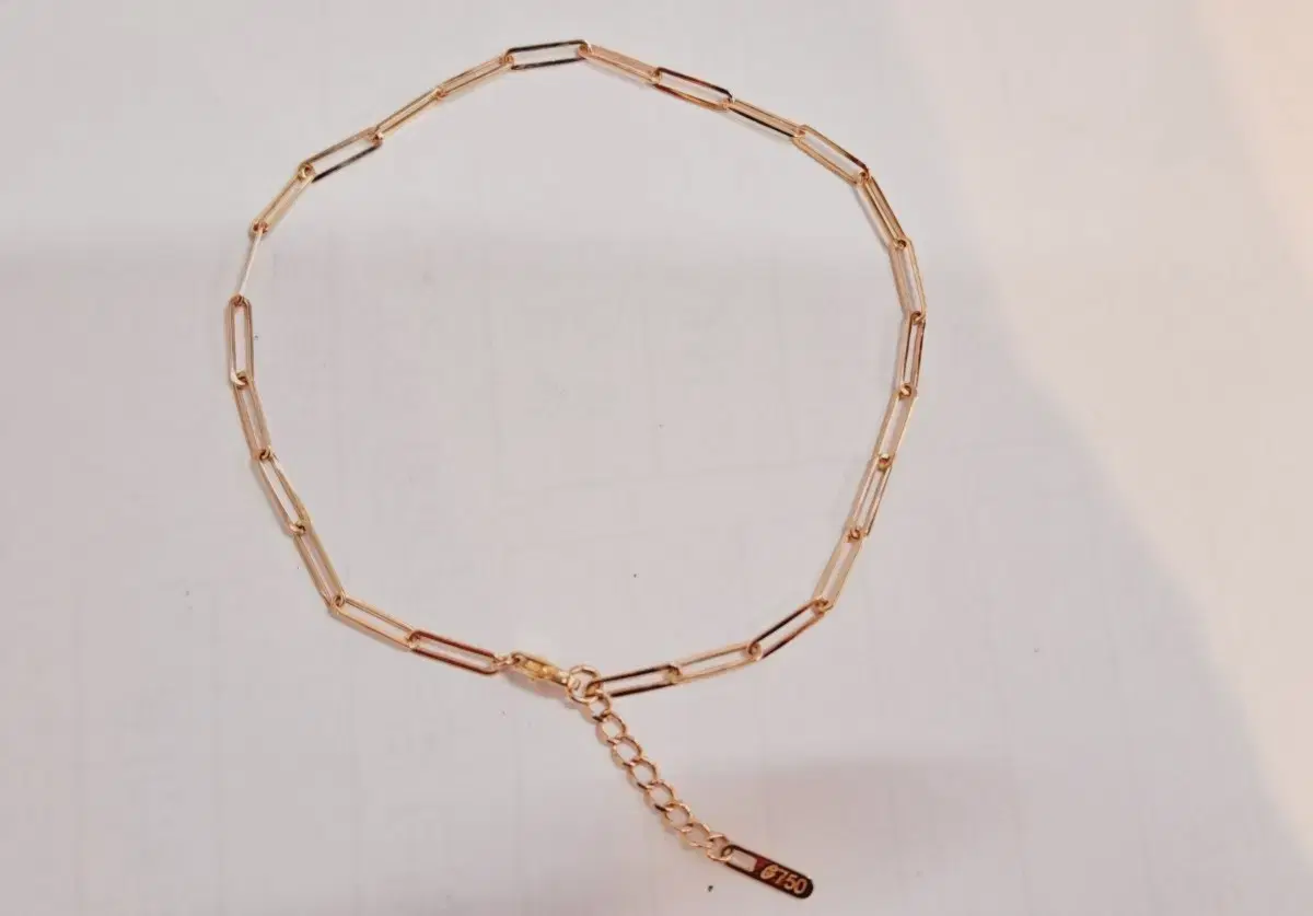 18k gold anklets