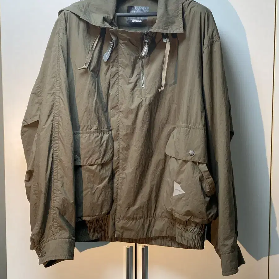 앤드원더 WATER REPELLENT LIGHT JACKET