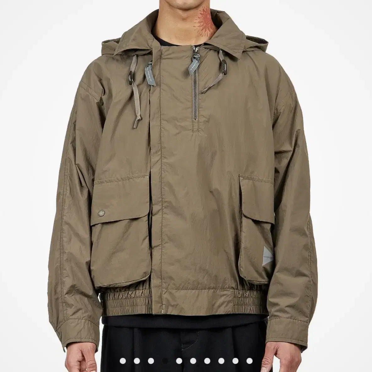 앤드원더 WATER REPELLENT LIGHT JACKET