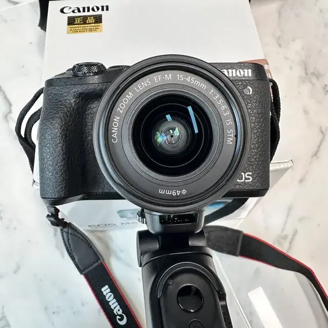 캐논 카메라 EOS M6 Mark 2 번들 키트 풀박스