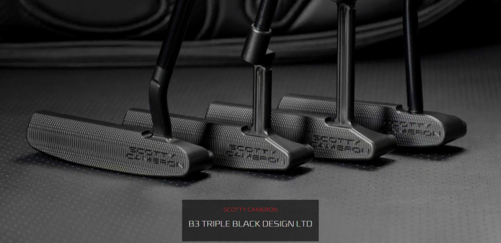 스카티카메론 B3 트리플블랙 TRIPLE BLACK LTD 퍼터 4종