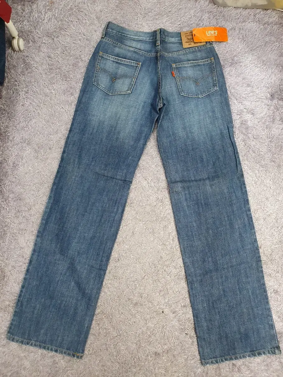 Levi's Jeans 221 Orange Tab Date Medium Blue Denim Pants New In Box 29~