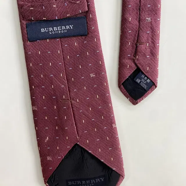 버버리 모노그램 명품 정품 넥타이 (Burberry)