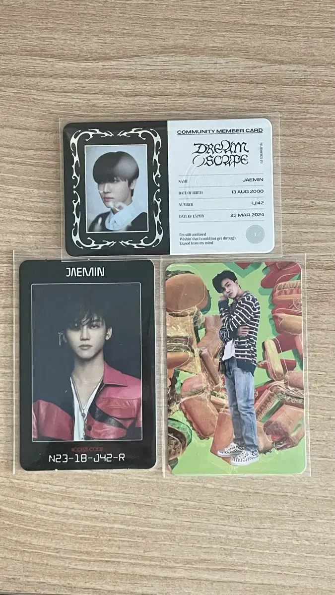 Jaemin ID card