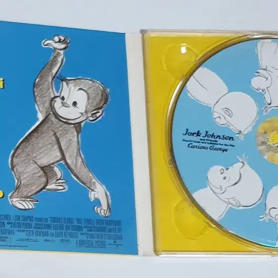 잭 존슨 Curious George 앨범 시디 CD