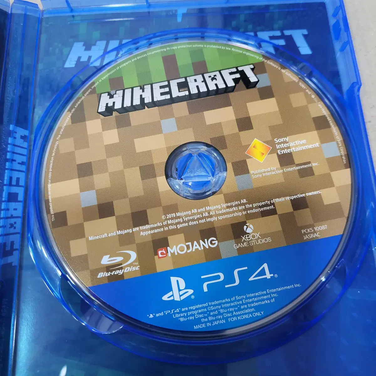 [중고] PS4 마인크래프트/한글/코드미사용/마크/minecraft에디션