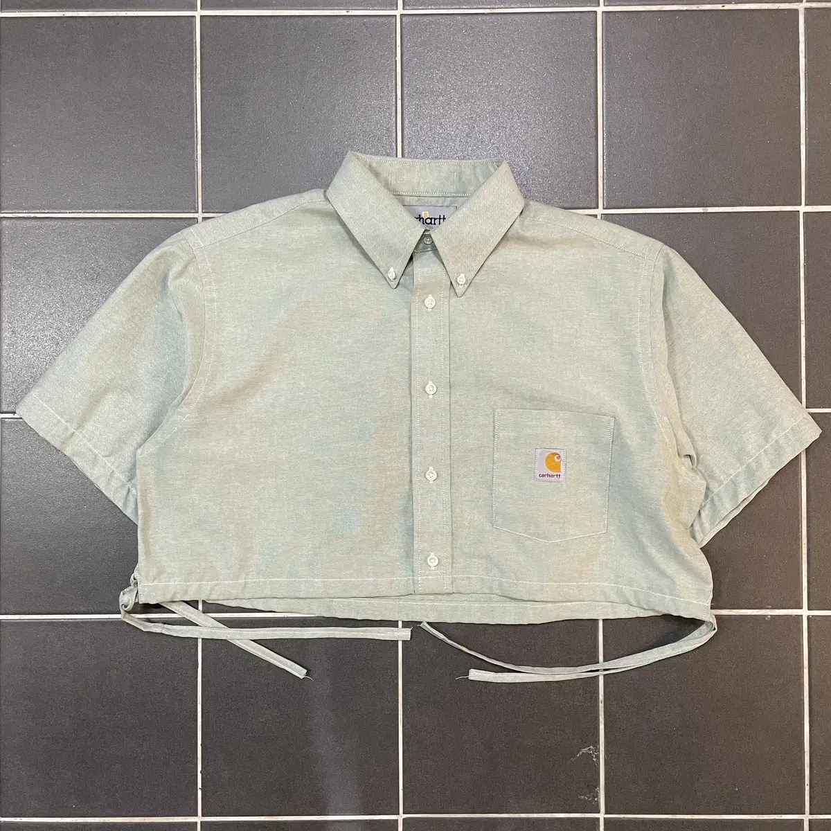 Carhartt Custom Shirt [F] 칼하트 커스텀 크롭셔츠