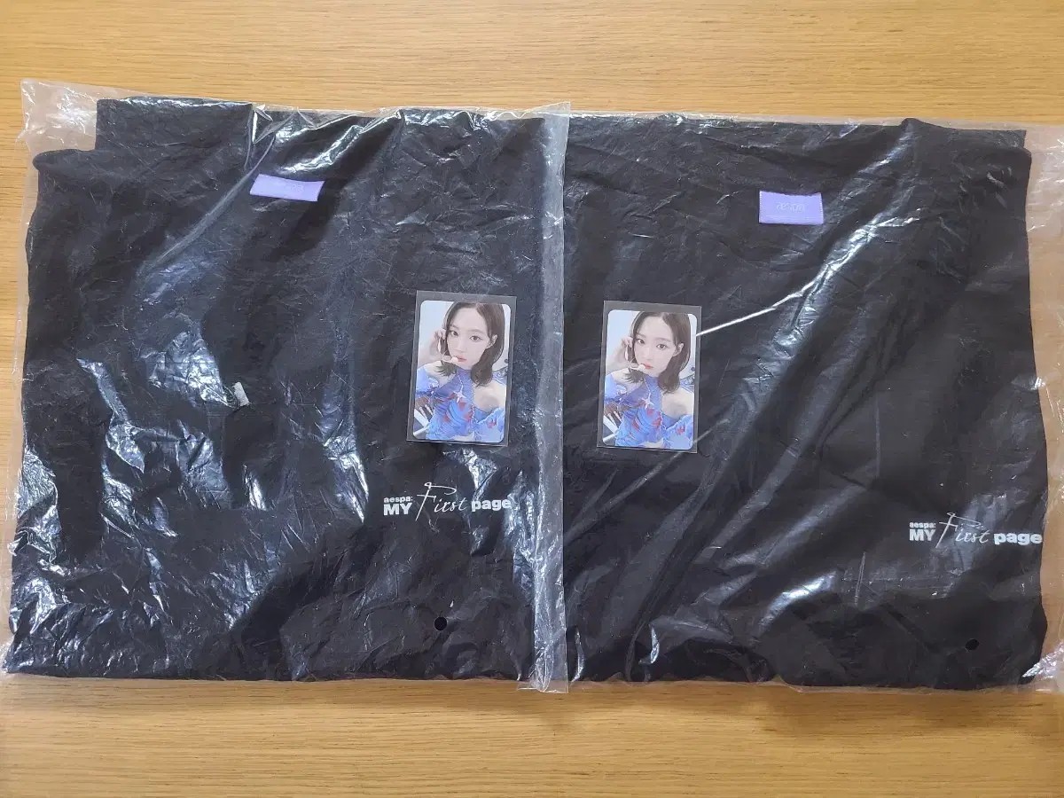 Aespa New Arrivals MyFirstPage pop up T-shirt winter Photocard included WTS