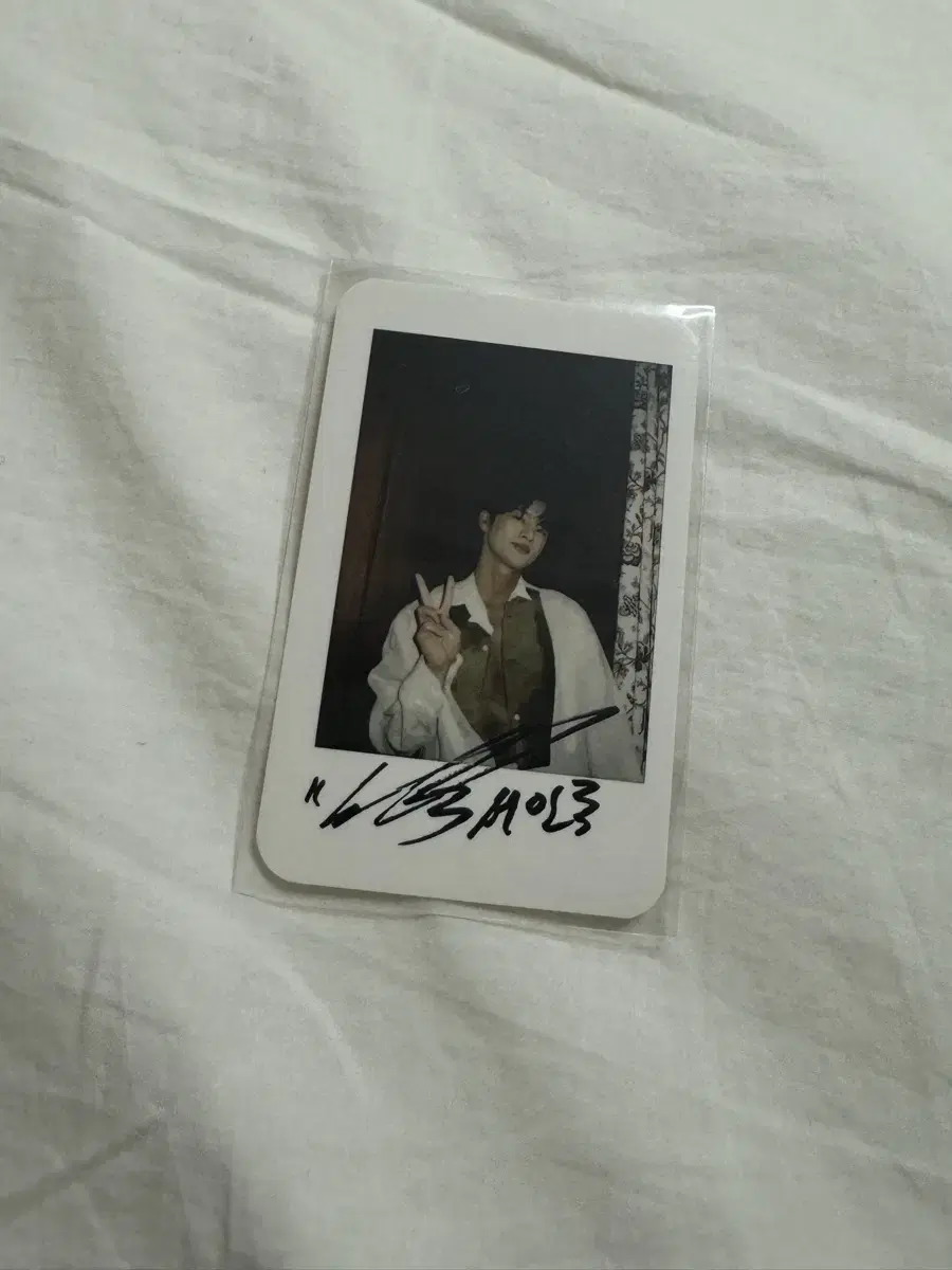 SEO Inguk Spotlight pola photocard WTS