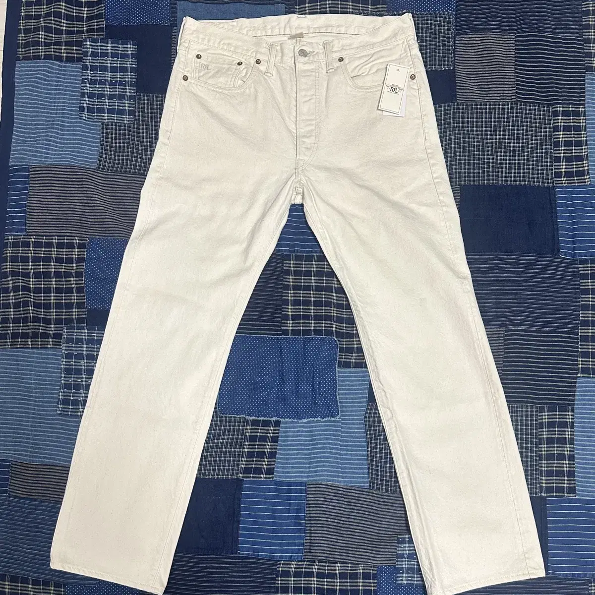 RRL Straightleg Ekru 34/34 Double L