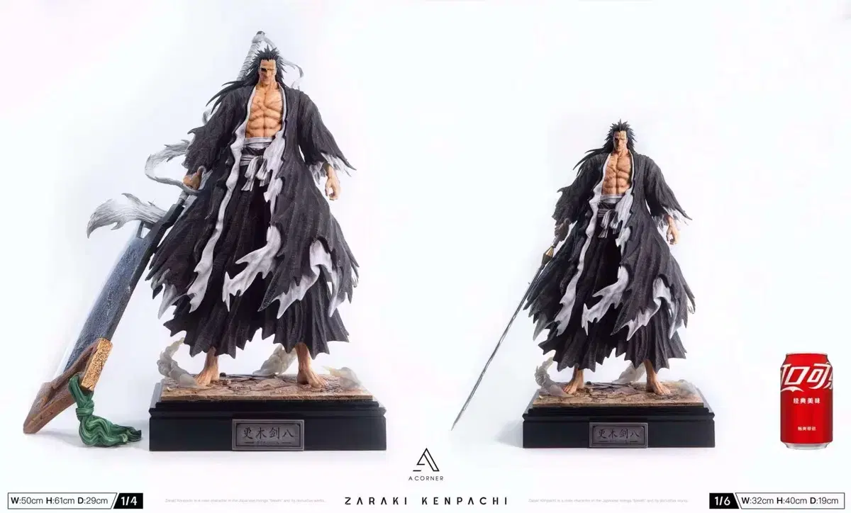 (Pre-Order)A CORNER Zaraki Kenpachi Resin Statue Bleach Resin