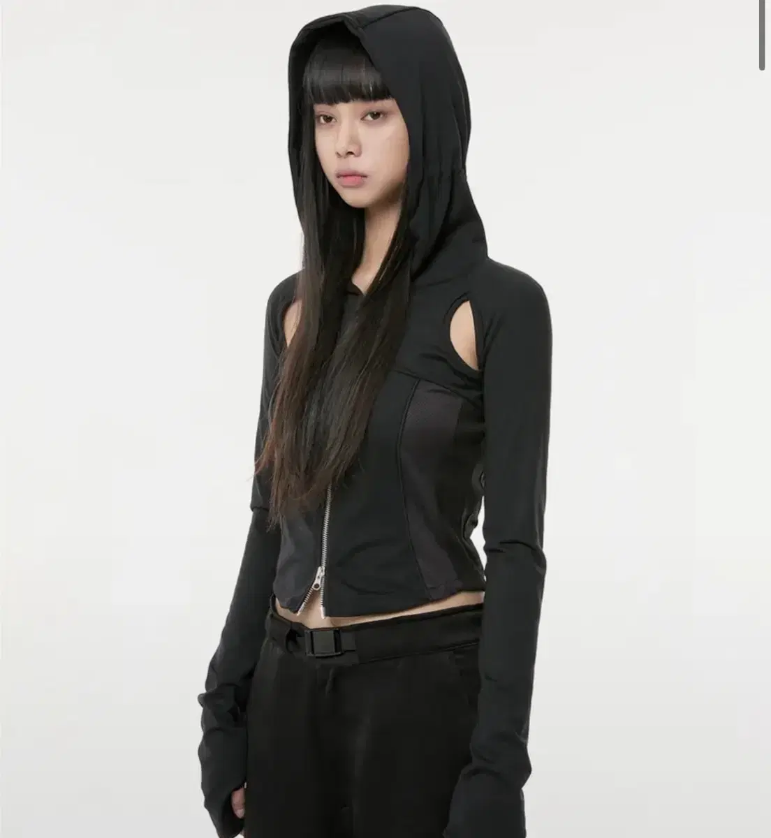 플레어업 집업 후드 Division Cut-out Hooded