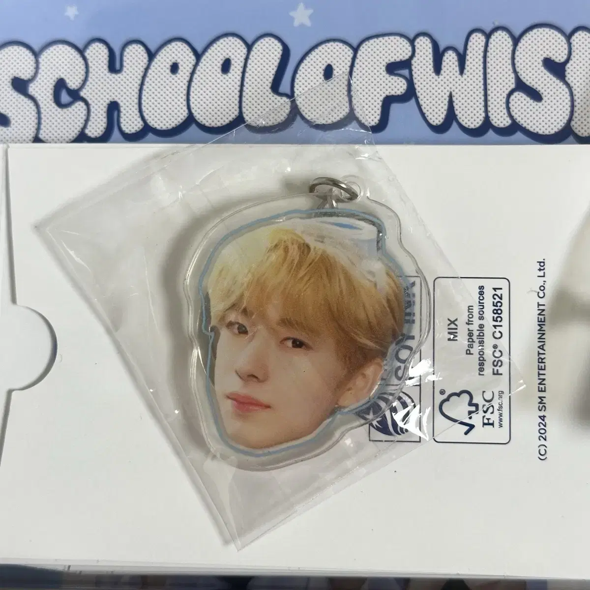 NCT Wish Uushi Face Keyring