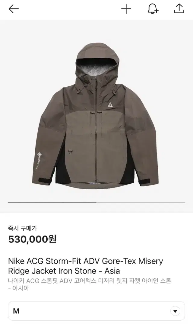 나이키 ACG 스톰핏 ADV 고어텍스