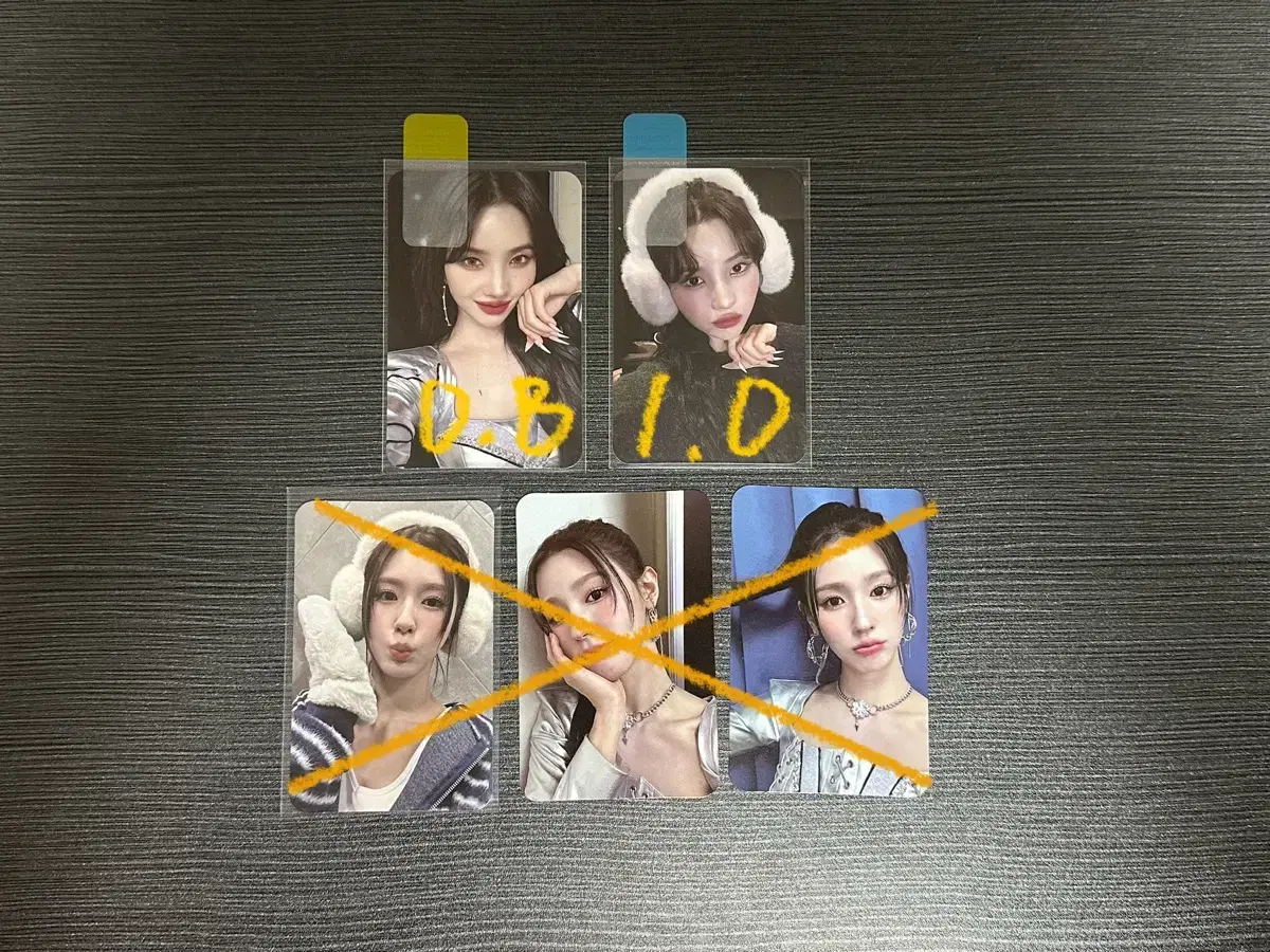 idle gidle line pop up photocard superlady miyeon soyeon
