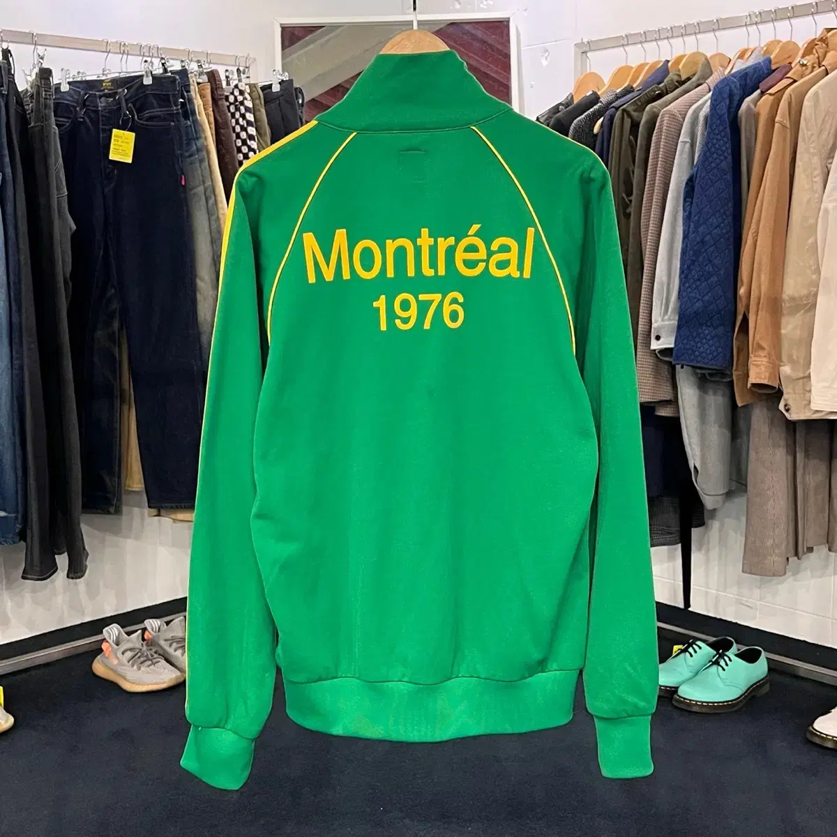 [TAPO] [S] 90s Adidas Old School Montreal 1976 Track Top Jersey