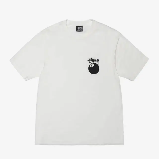 Stussy 8 Ball Pigment Dyed T-Shirt Natur