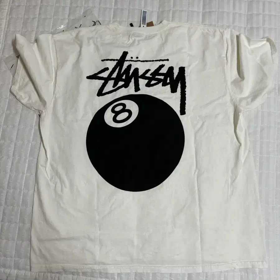 Stussy 8 Ball Pigment Dyed T-Shirt Natur