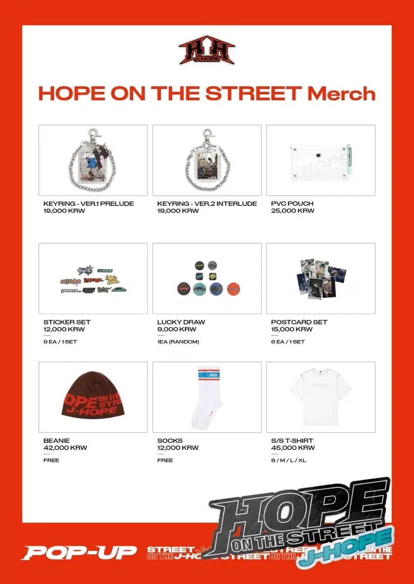 BTS j-hope pop up sells Hop on the Street MD