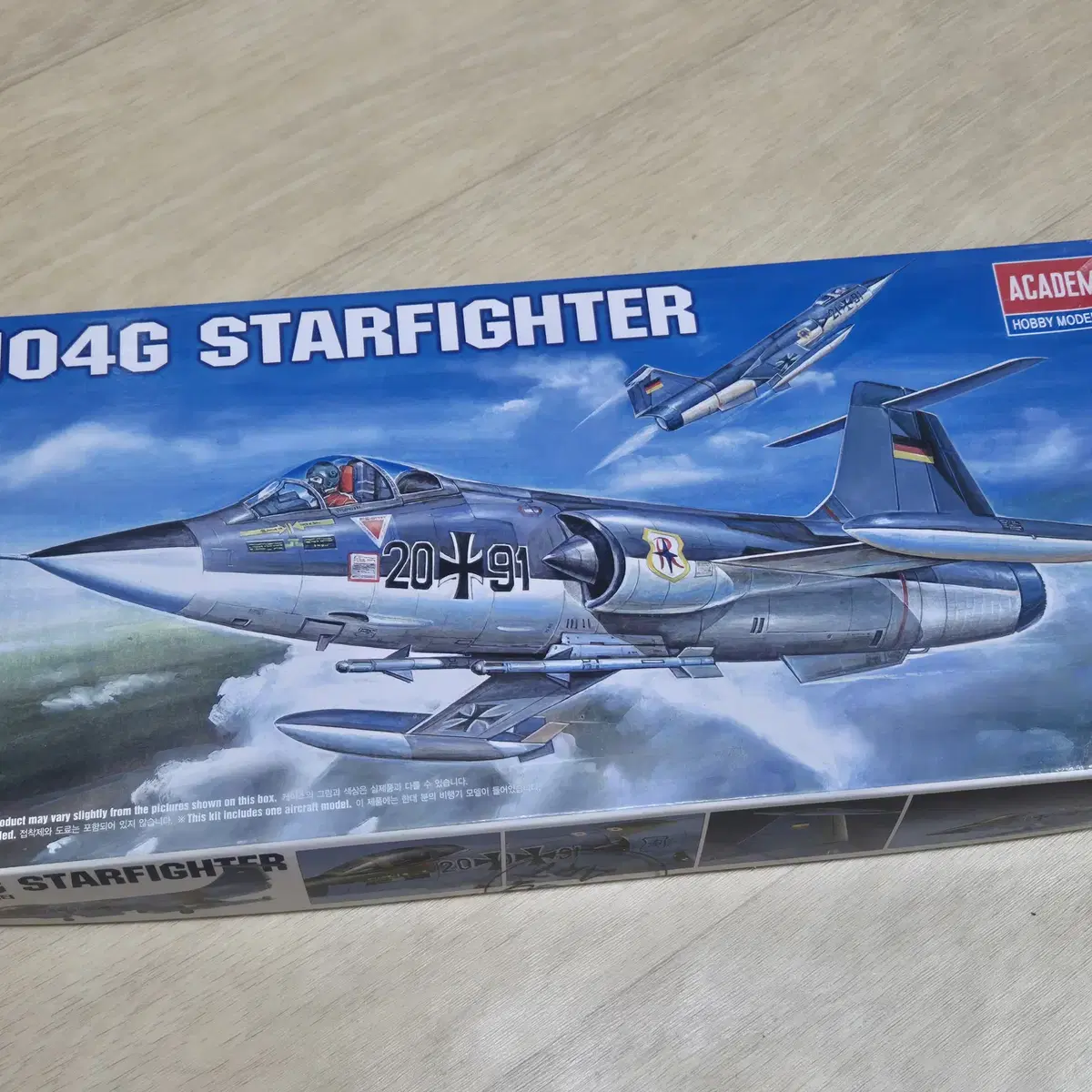 (고전)아카데미과학 1/72 F-104G 스타파이터 프라모델