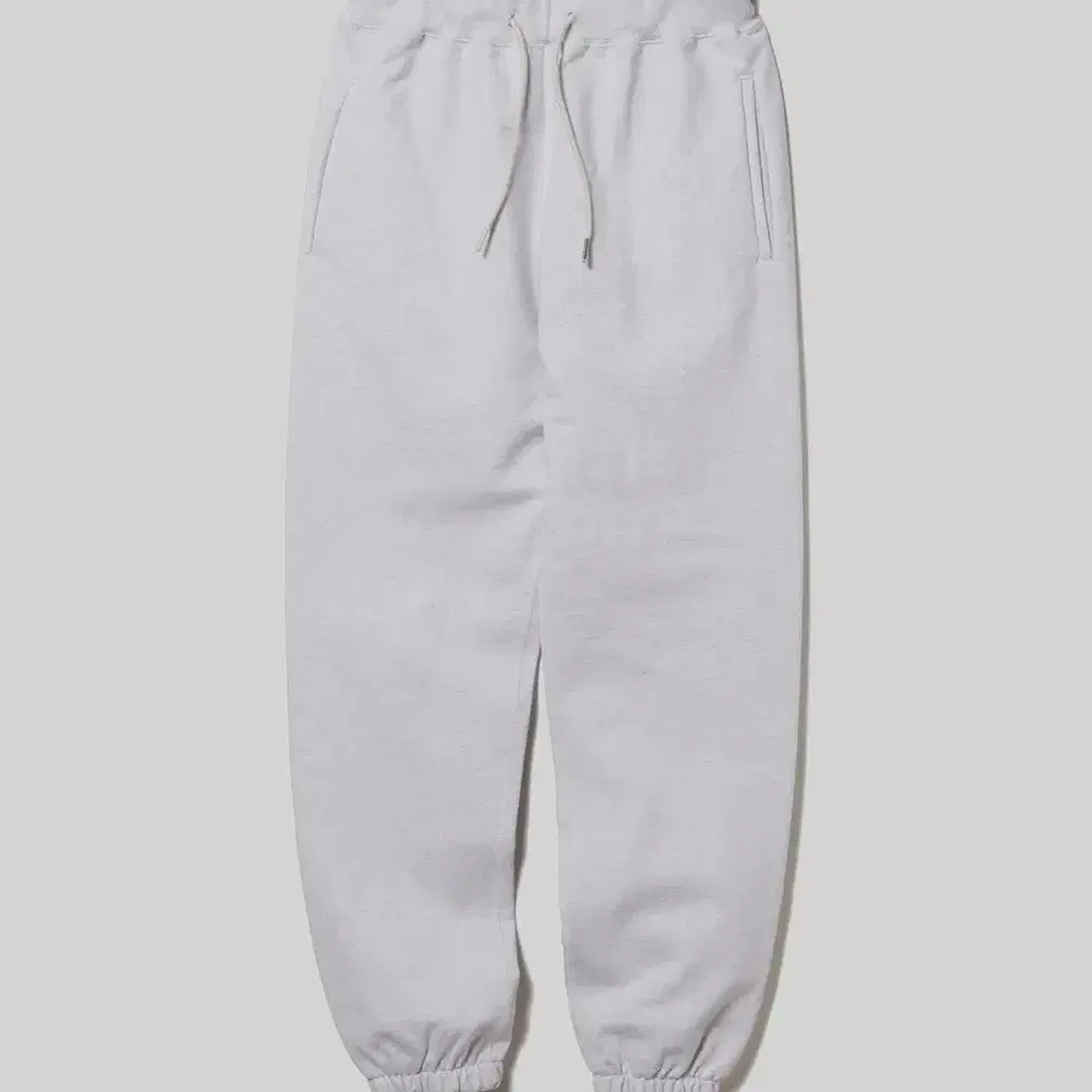 [S] 제로 츄리닝 Sweat Pants [White Grey]