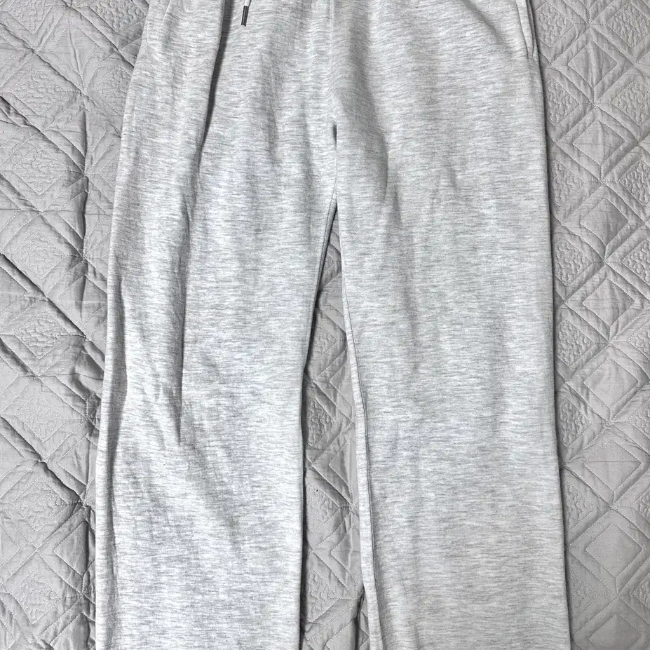 [S] 제로 츄리닝 Sweat Pants [White Grey]