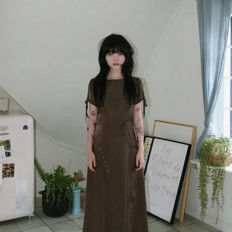 (구해요)데어드[DARED] HIDDEN HEART DRESS