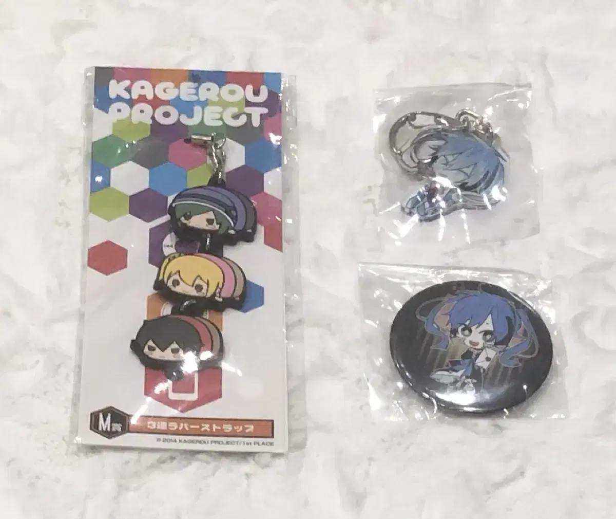 Kagerow Project Strap Can Badge acrylic Keyring