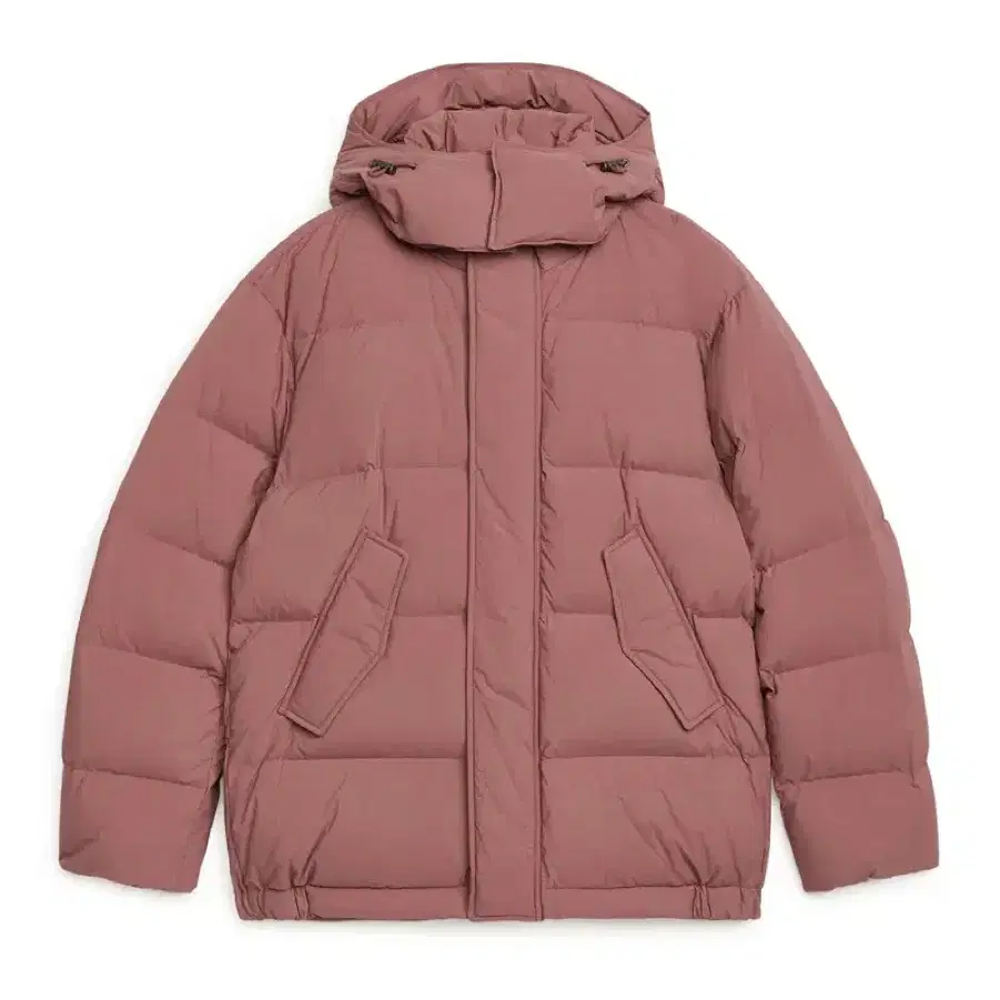 Arket boxy down puffer jacket