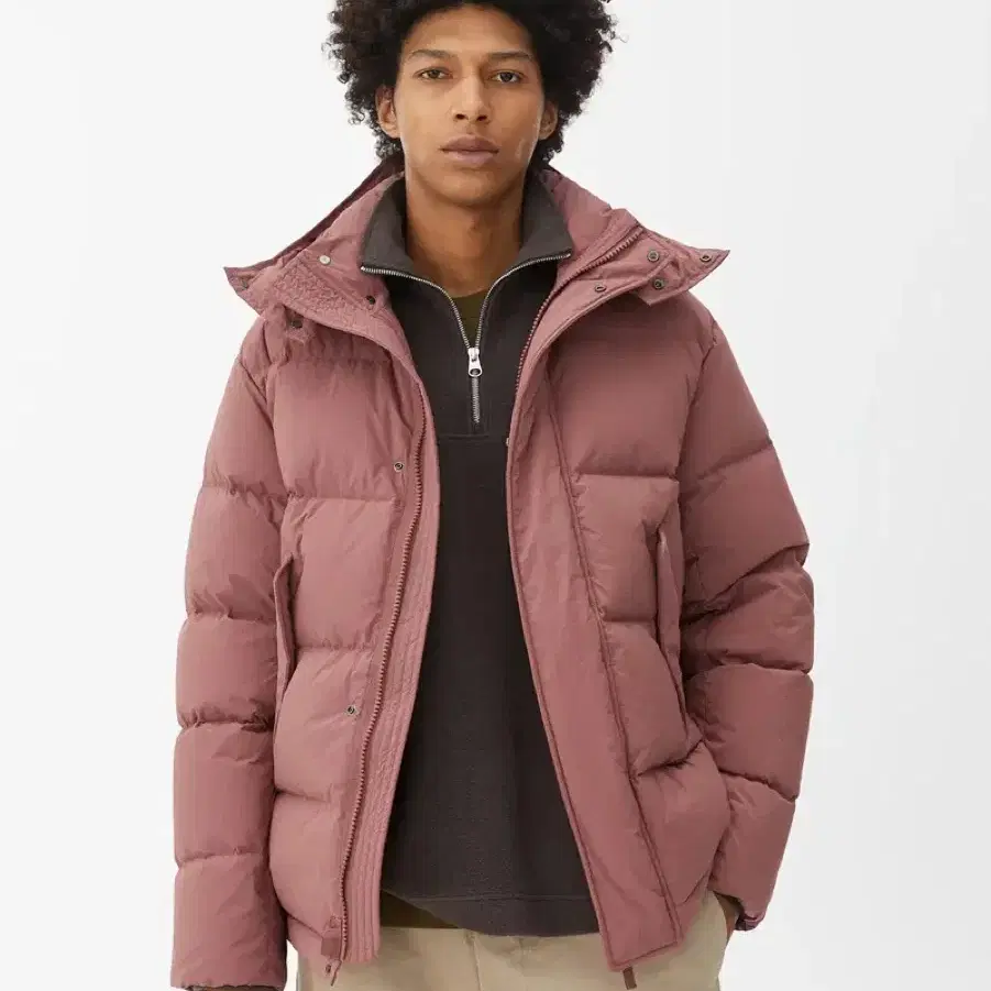 Arket boxy down puffer jacket