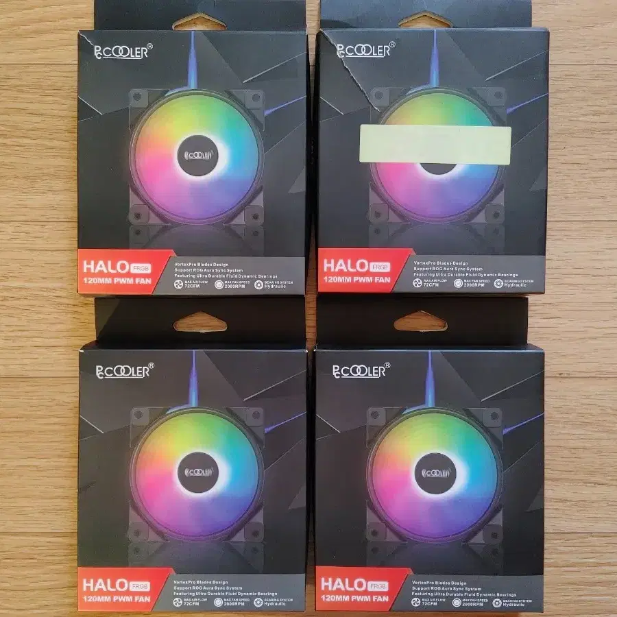 PCCOOLER HALO 120 RGB SYNC PWM