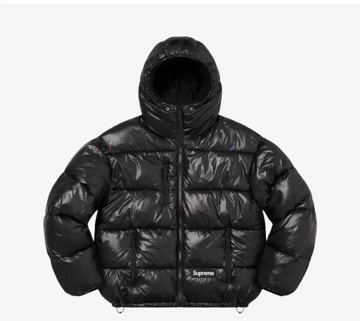 Supreme Madras Reversible Windstopper Puffer Jacket Black-23SS