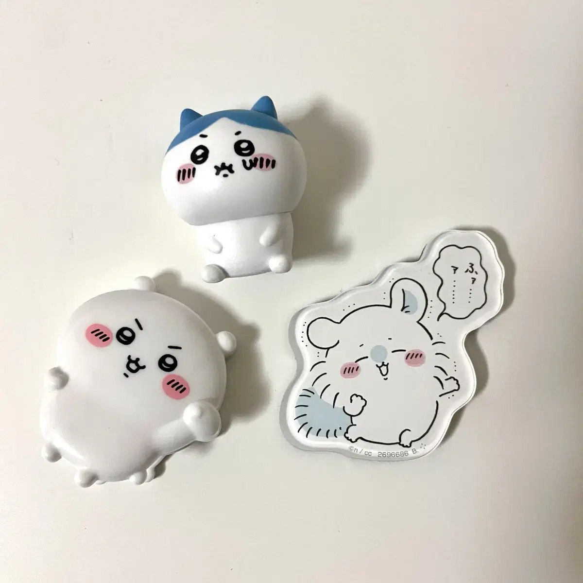 Chiikawa Hachiware Momonga Magnet Clip Gacha Figures Set