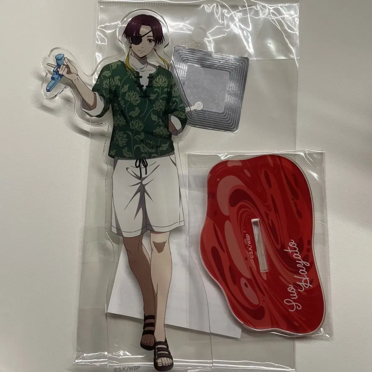 Winbre Windbreaker Suo Hayato Water Gun acrylic acrylic stand