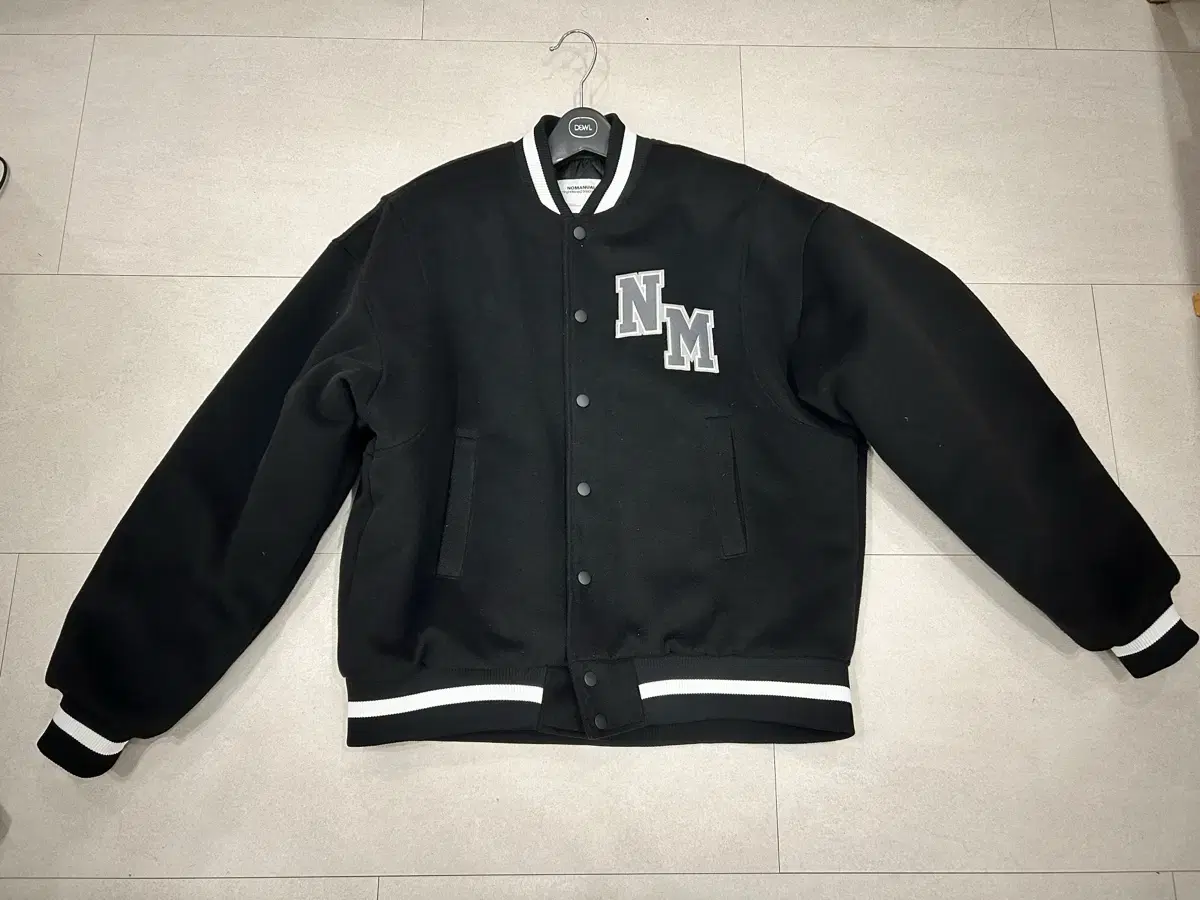 L)No Manual Varsity Jacket