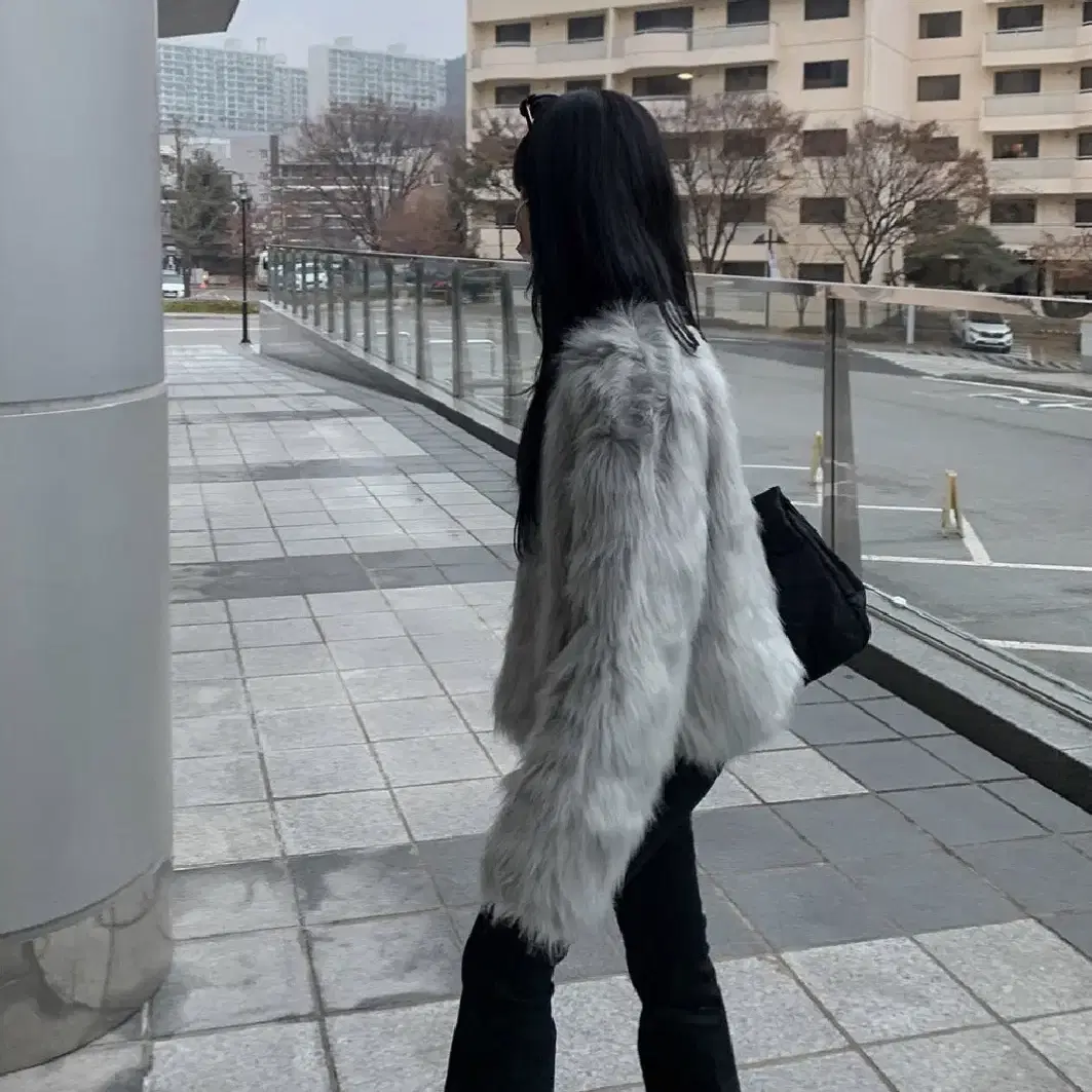 빈티지 퍼자켓 fur jacket