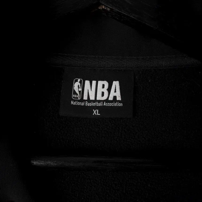 NBA 사이드라인 블랙 집업 져지 via0656