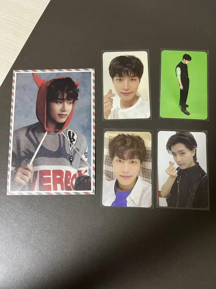 Taeil photocard, postcard, sumini (san rio, sticker, fanmeeting, pakchek, bidepomi)