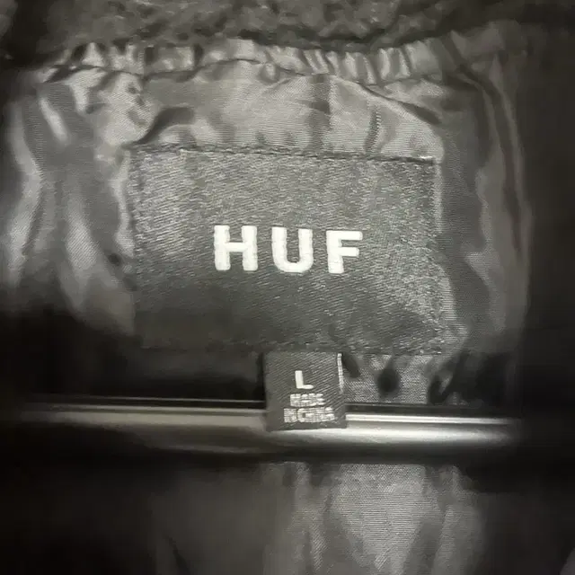 허프 huf 자켓