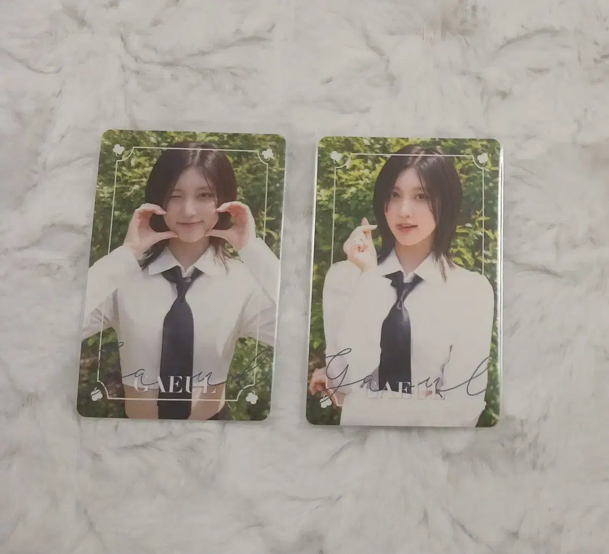 Source) IVE DICON Version A gaeul Boolean photocard