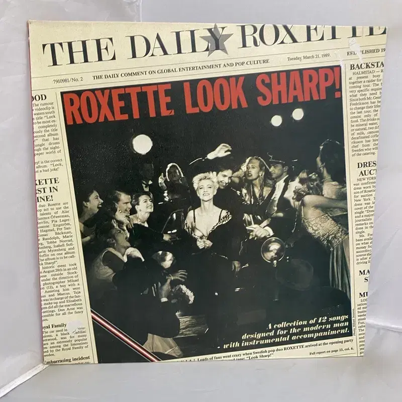 ROXETTE LOOK SHARP LP / AA4498