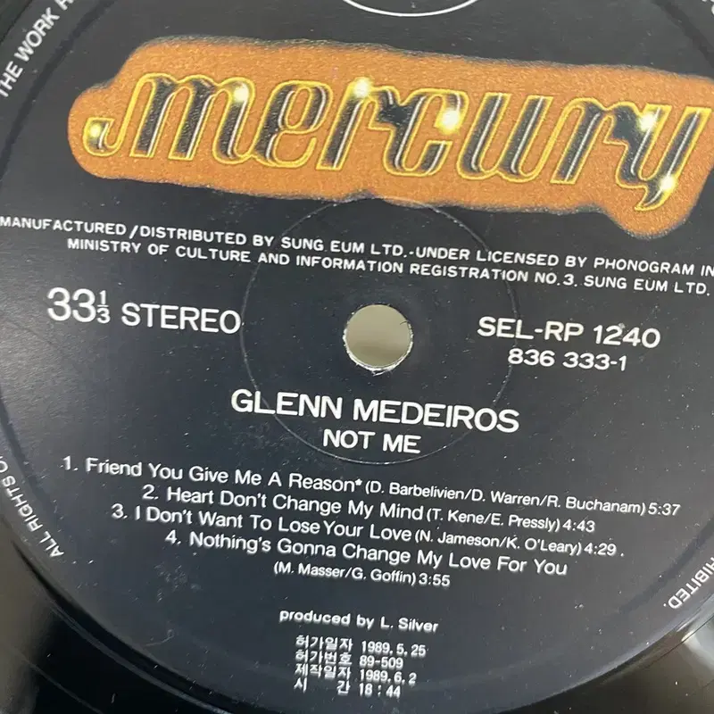 GLENN MEDEIROS LP / AA4531