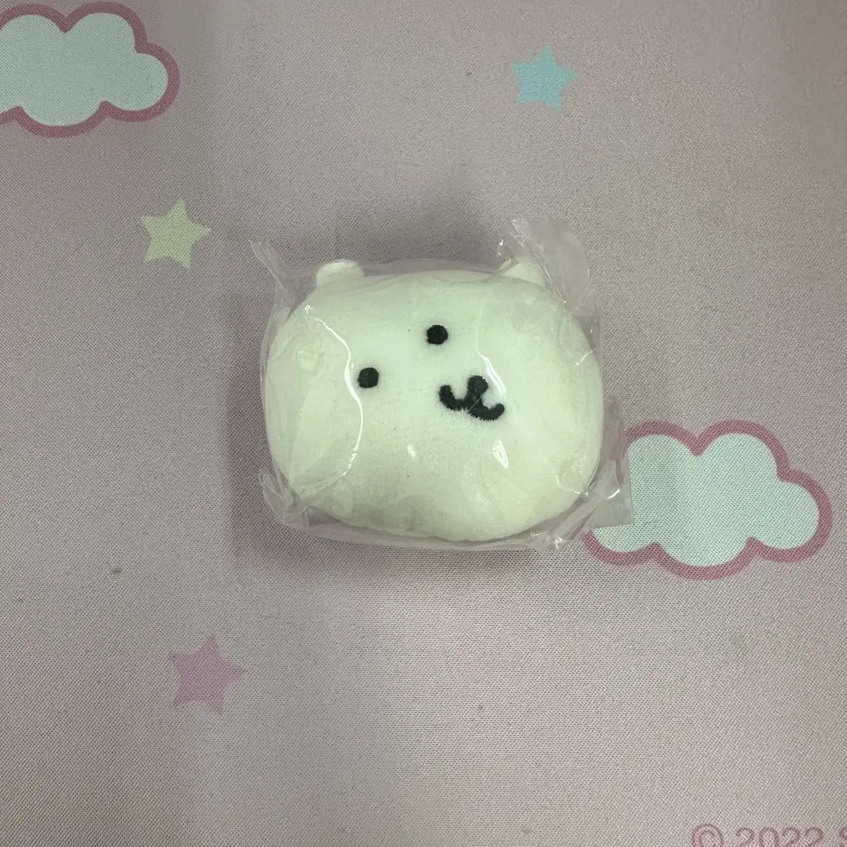 나가오 농담곰 오카오 딸랑이 키링 삐뚤 농담곰