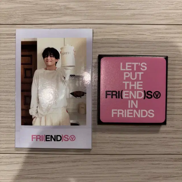 방탄 태형 V FRIENDS 프렌즈 포토 마그넷 태형