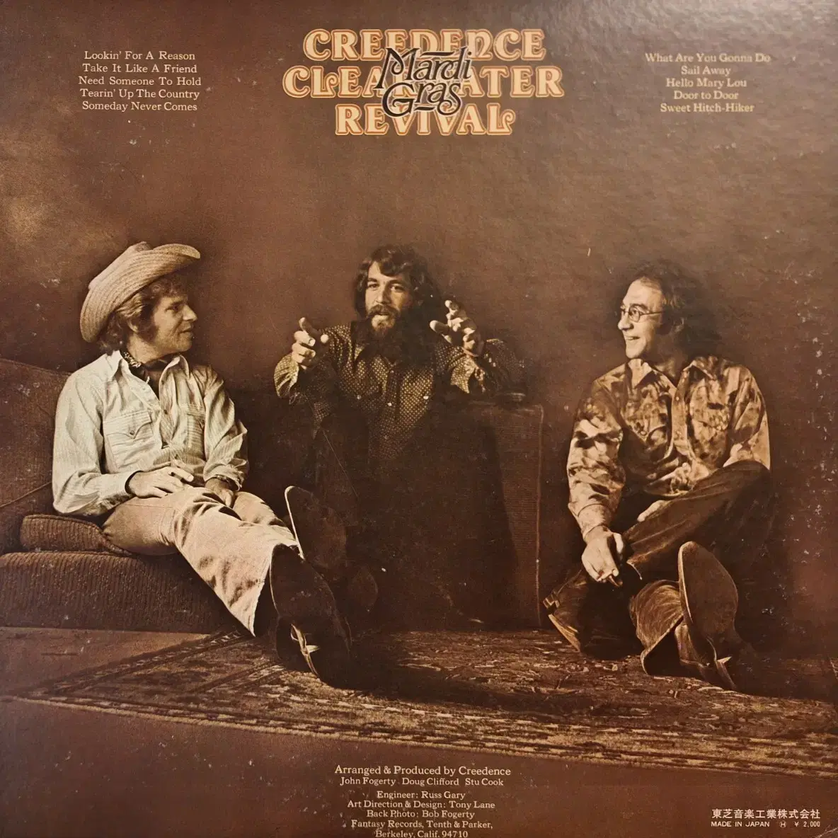 수입반/CCR(Creedence Clearwater Rivival) LP